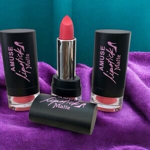 🆕3pcs Amuse Matte Lipstick